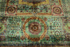 8x10 Green and Green Turkish Tribal Rug