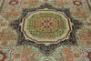 9x12 Green and Turquoıse Turkish Tribal Rug