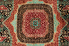 7x10 Rust and Multicolor Turkish Tribal Rug