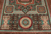 7x10 Rust and Multicolor Turkish Tribal Rug