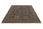 6x8 Brown and Light Camel Turkish Tribal Rug