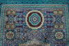 6x8 Purple and Turquoıse Turkish Tribal Rug