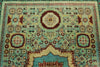 5x7 Turquoıse and Multicolor Turkish Tribal Rug