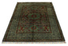 4x6 Gray and Multicolor Turkish Tribal Rug