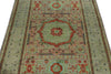 4x6 Gray and Multicolor Turkish Tribal Rug