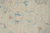3x10 Gray and Ivory Turkish Oushak Runner