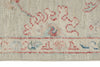 3x10 Gray and Ivory Turkish Oushak Runner