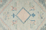 3x10 Gray and Ivory Turkish Oushak Runner