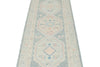 3x10 Gray and Ivory Turkish Oushak Runner