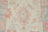 3x10 Blue and Ivory Turkish Oushak Runner