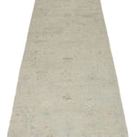 3x10 Ivory Turkish Oushak Runner