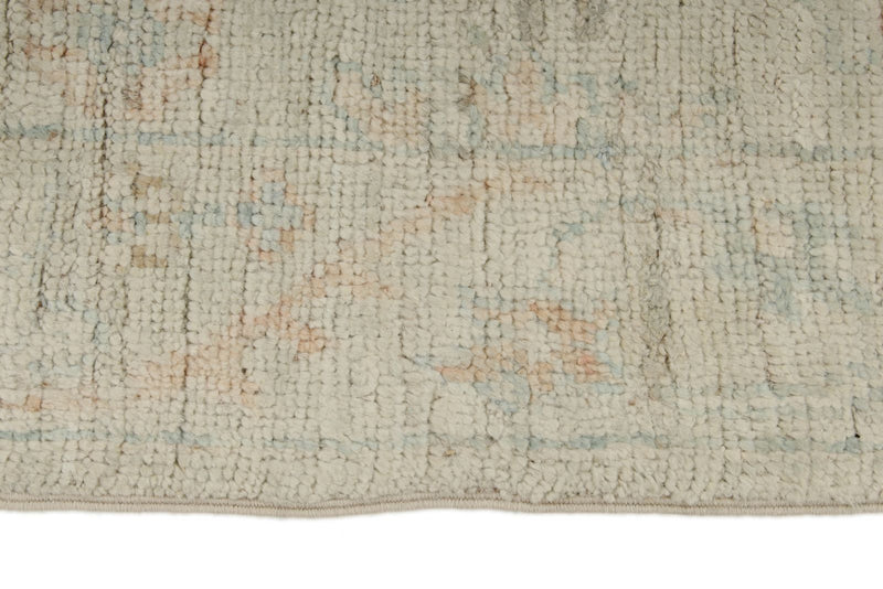 3x10 Ivory Turkish Oushak Runner