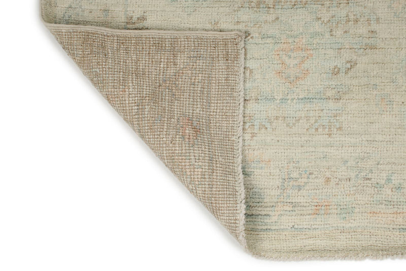 3x10 Ivory Turkish Oushak Runner