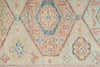3x10 Beige and Multicolor Turkish Oushak Runner