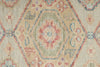 3x10 Beige and Multicolor Turkish Oushak Runner