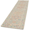 3x10 Beige and Multicolor Turkish Oushak Runner
