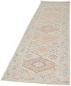 3x10 Beige and Multicolor Turkish Oushak Runner
