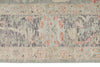 9x12 Light Green and Beige Turkish Oushak Rug