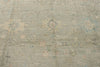 9x12 Gray and Ivory Turkish Oushak Rug