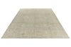 9x12 Gray and Ivory Turkish Oushak Rug