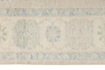 9x12 Gray and Ivory Turkish Oushak Rug