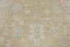 9x12 Light Gold and Ivory Turkish Oushak Rug