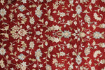 3x5 Red and Ivory Turkish Silk Rug