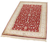 3x5 Red and Ivory Turkish Silk Rug