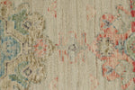 3x16 Ivory and Multicolor Turkish Oushak Runner