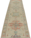 3x16 Ivory and Multicolor Turkish Oushak Runner