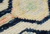 3x9 Navy and Multicolor Turkish Oushak Runner