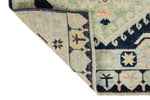 3x9 Navy and Multicolor Turkish Oushak Runner