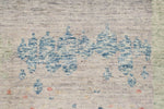 5x7 Gray and Multicolor Turkish Oushak Rug