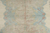4x6 Gray and Ivory Turkish Oushak Rug