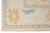 9x12 Beige and Ivory Turkish Oushak Rug