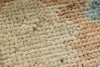 8x10 Blue and Ivory Turkish Oushak Rug