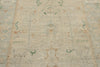 5x18 Ivory and Gray Turkish Oushak Runner