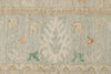 5x18 Ivory and Gray Turkish Oushak Runner