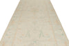 5x18 Ivory and Gray Turkish Oushak Runner