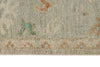 5x18 Ivory and Gray Turkish Oushak Runner