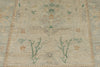 5x18 Ivory and Gray Turkish Oushak Runner