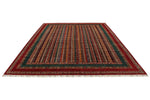 9x12 Multicolor and Red Turkish Tribal Rug