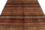 6x9 Multicolor Tribal Rug