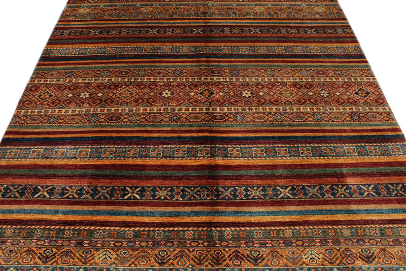 6x9 Multicolor Tribal Rug