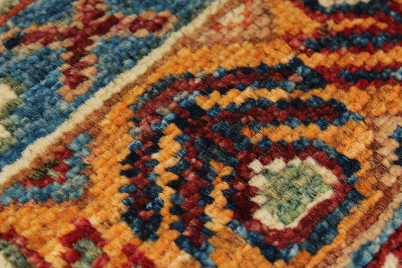 6x9 Multicolor Tribal Rug