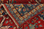 8x10 Red and Navy Anatolian Traditional Rug