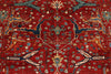 8x10 Red and Navy Anatolian Traditional Rug