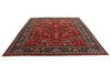 8x10 Red and Navy Anatolian Traditional Rug