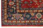 8x10 Red and Navy Anatolian Traditional Rug