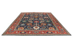 10x14 Navy and Red Anatolian Traditional Rug